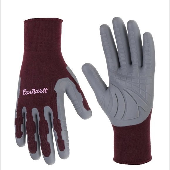 Carhartt Accessories - NWOT "Carhartt" WOMEN'S C-GRIP PRO PALM GLOVE-dusty plum